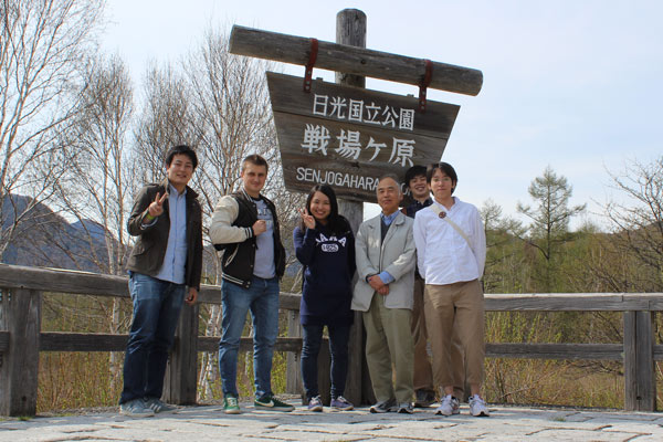 Аспирант Александр Акентьев на стажировке в Японии