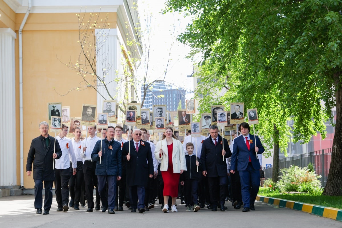 В НИУ «МЭИ» отметили 80-летие Победы в Великой Отечественной войне