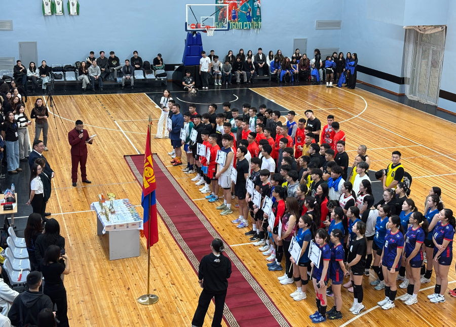 В НИУ «МЭИ» прошёл IV чемпионат по волейболу среди монгольских студентов, учащихся в России